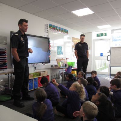 November 2024: Firefighter Visit